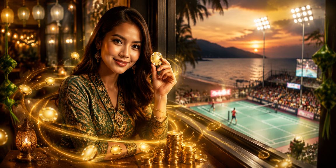 Suasana pertaruhan kasino meriah sempena Hari Raya di Penang melalui platform mb8my